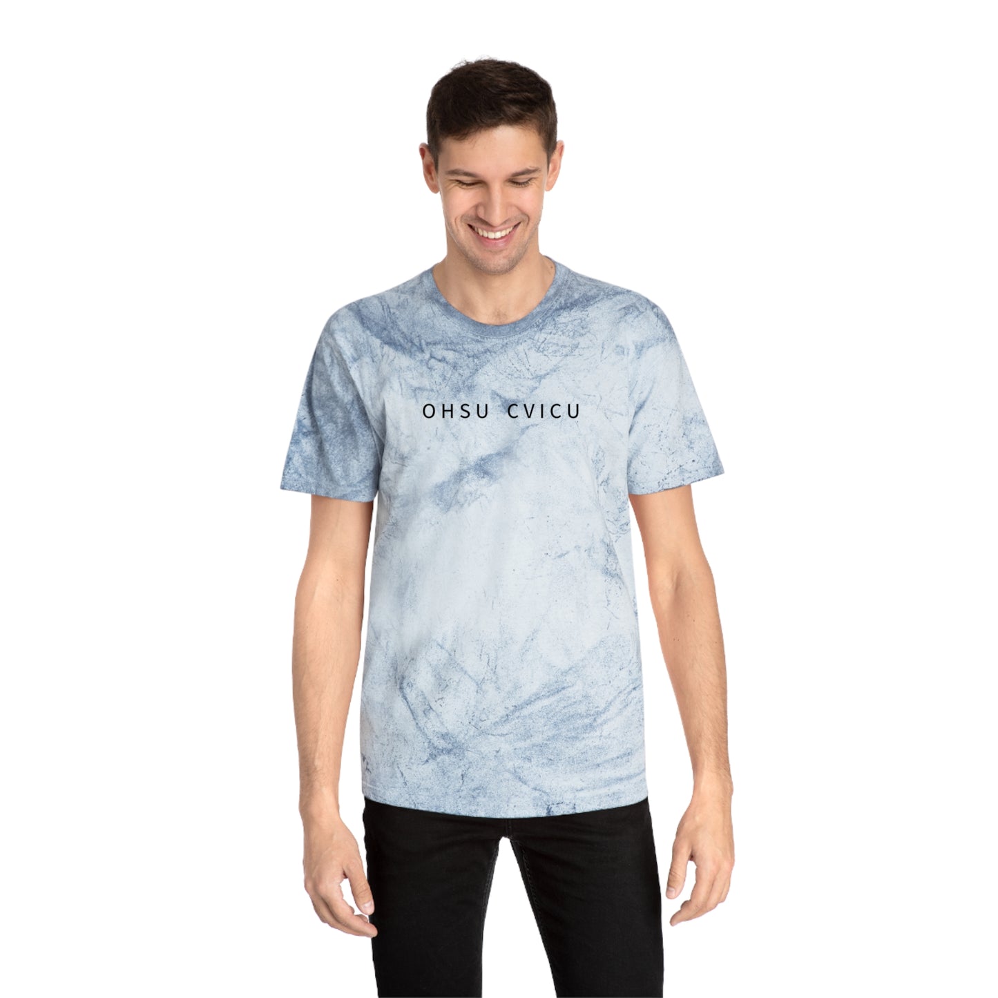 Tie-Dye Word Cloud T-Shirt — African Continent Typography Design