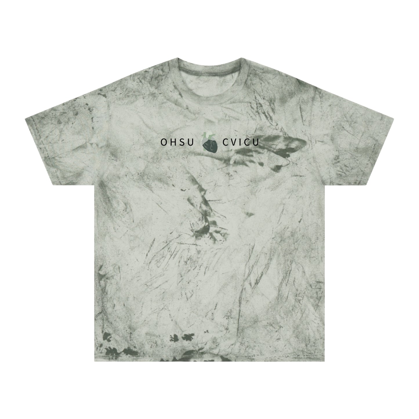 Abstract Marble Tee — Subtle Ink Smudge Graphic T-Shirt