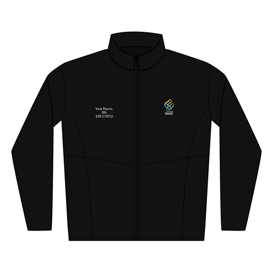 Embroidered Men's Soft Shell Jacket - Custom Name & Logo