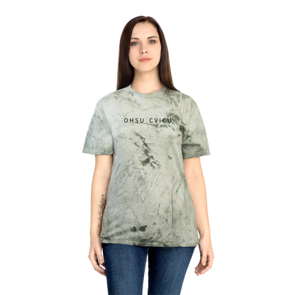 Tie-Dye Word Cloud T-Shirt — African Continent Typography Design
