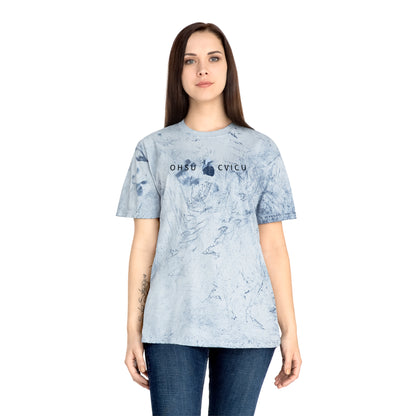 Abstract Marble Tee — Subtle Ink Smudge Graphic T-Shirt