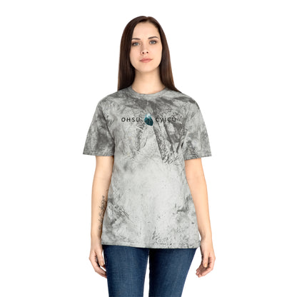 Abstract Marble Tee — Subtle Ink Smudge Graphic T-Shirt
