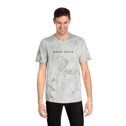Tie-Dye Word Cloud T-Shirt — African Continent Typography Design
