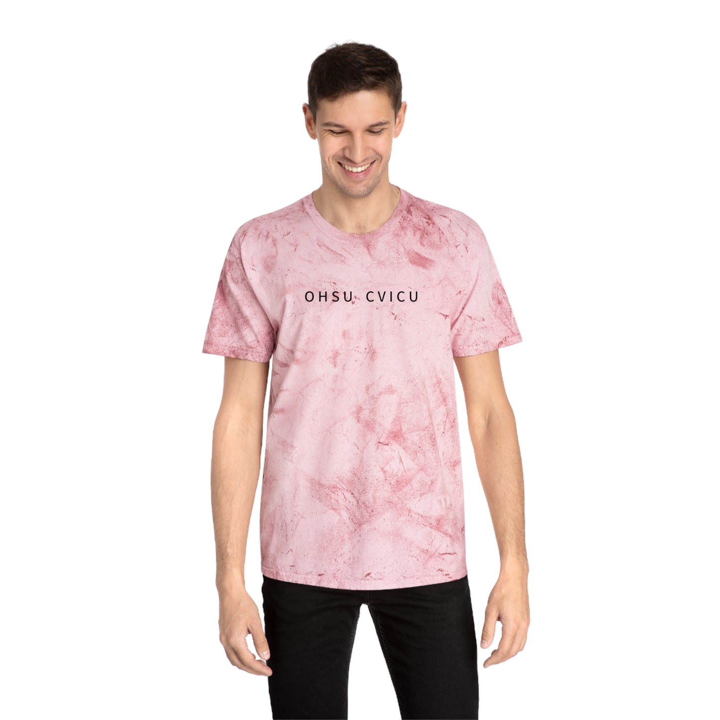 Tie-Dye Word Cloud T-Shirt — African Continent Typography Design