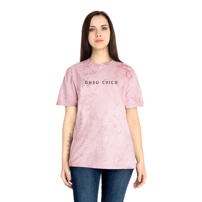 Tie-Dye Word Cloud T-Shirt — African Continent Typography Design