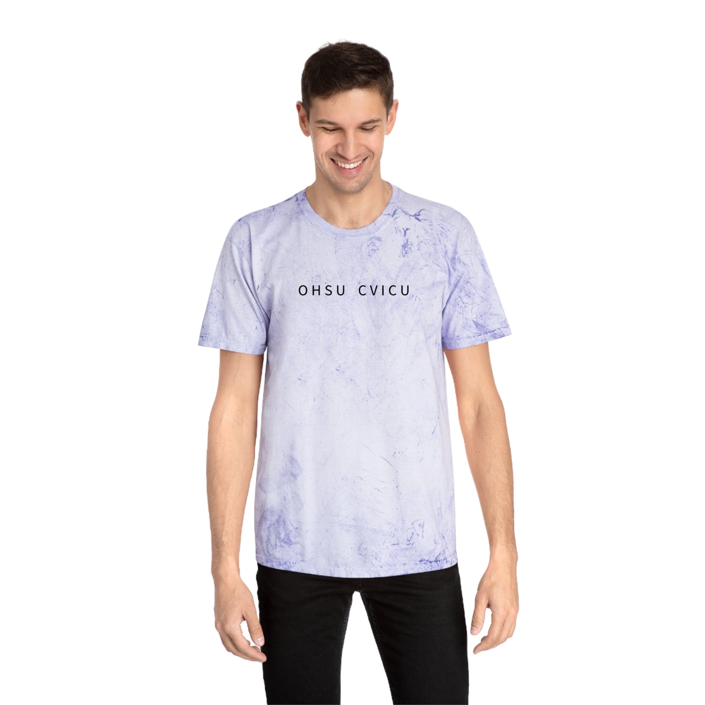 Tie-Dye Word Cloud T-Shirt — African Continent Typography Design