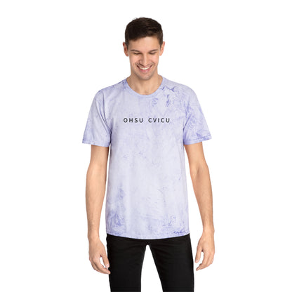 Tie-Dye Word Cloud T-Shirt — African Continent Typography Design